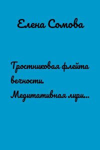 Тростниковая флейта вечности. Медитативная лирика. Поэзия