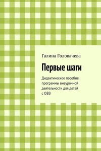 Первые шаги. Дидактическое пособие программы внеурочной деятельности для детей с ОВЗ