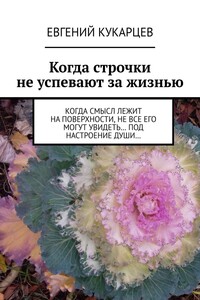 Когда строчки не успевают за жизнью. Когда смысл лежит на поверхности, не все его могут увидеть… под настроение души…