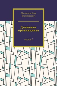 Дневники провинциала. Часть I