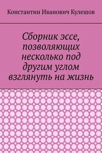 Сборник эссе, позволяющих несколько под другим углом взглянуть на жизнь