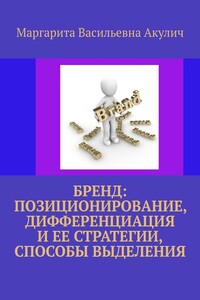 Бренд: позиционирование, дифференциация и ее стратегии, способы выделения