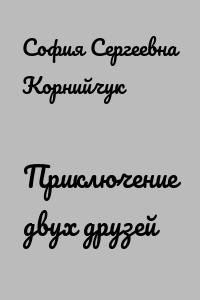 Приключение двух друзей