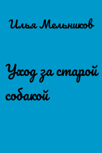 Уход за старой собакой