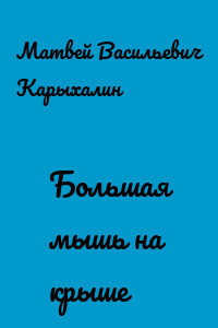 Большая мышь на крыше