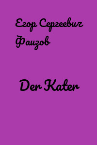 Der Kater