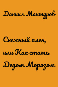 Снежный плен, или Как стать Дедом Морозом