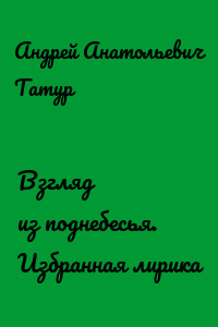 Взгляд из поднебесья. Избранная лирика