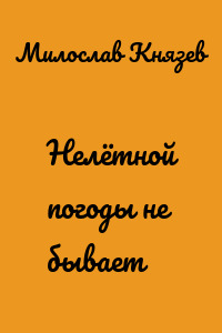 Нелётной погоды не бывает