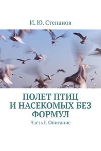 Полет птиц и насекомых без формул. Часть I. Описание