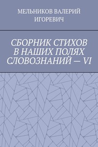 СБОРНИК СТИХОВ В НАШИХ ПОЛЯХ СЛОВОЗНАНИЙ – VI