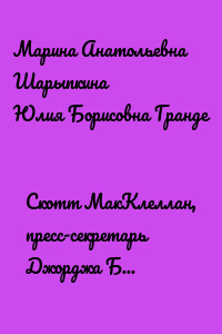 Скотт МакКлеллан, пресс-секретарь Джорджа Буша (младшего)