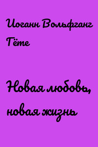 Новая любовь, новая жизнь