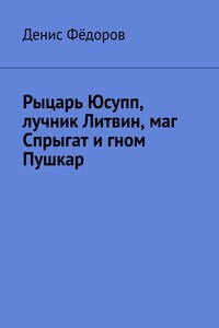 Рыцарь Юсупп, лучник Литвин, маг Спрыгат и гном Пушкар