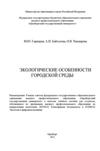 Экологические особенности городской среды