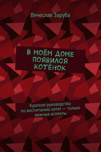 В моём доме появился котёнок. Краткое руководство по воспитанию котят – только важные аспекты