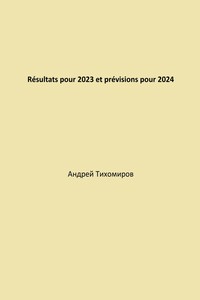 Résultats pour 2023 et prévisions pour 2024