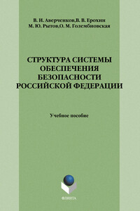 Структура системы обеспечения безопасности Российской Федерации: учебное пособие