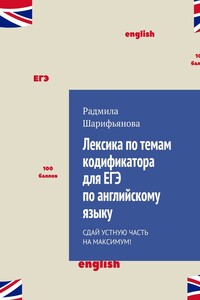 Лексика по темам кодификатора для ЕГЭ по английскому языку. Сдай устную часть на максимум!