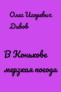 В Конькове мерзкая погода