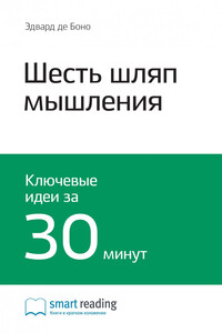 Краткое содержание книги: Шесть шляп мышления. Эдвард де Боно