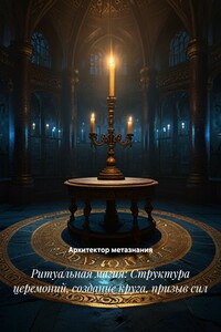 Ритуальная магия: Структура церемоний, создание круга, призыв сил