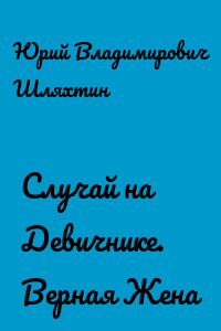 Случай на Девичнике. Верная Жена