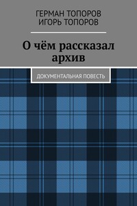 О чём рассказал архив. Документальная повесть
