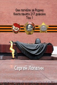 Они погибли за Родину. Книга памяти 217 дивизии. Том 1