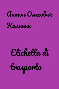 Etichetta di trasporto