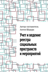Учет и ведение реестра социальных пространств и мероприятий